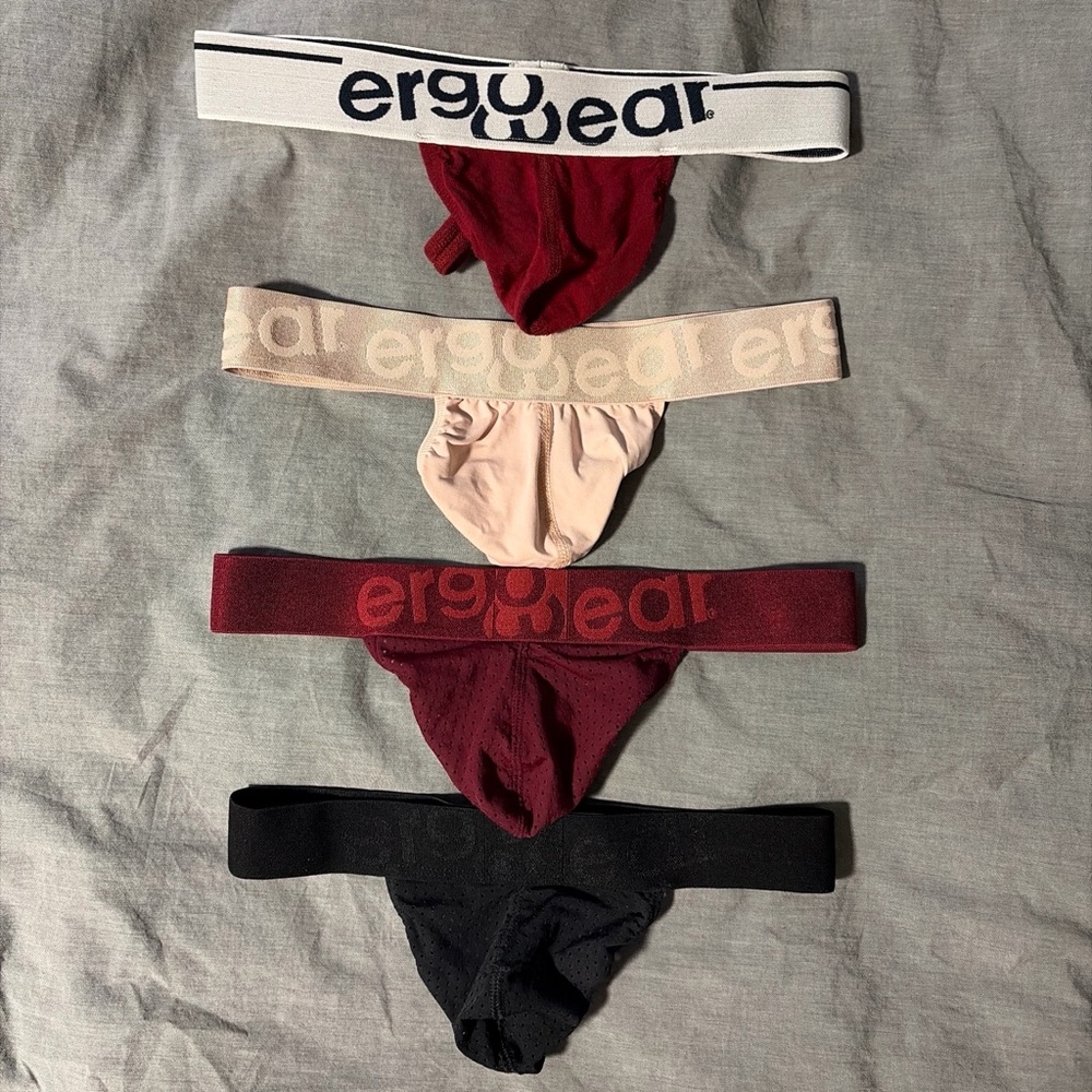 Ergowear Men's Thong 4-Pack